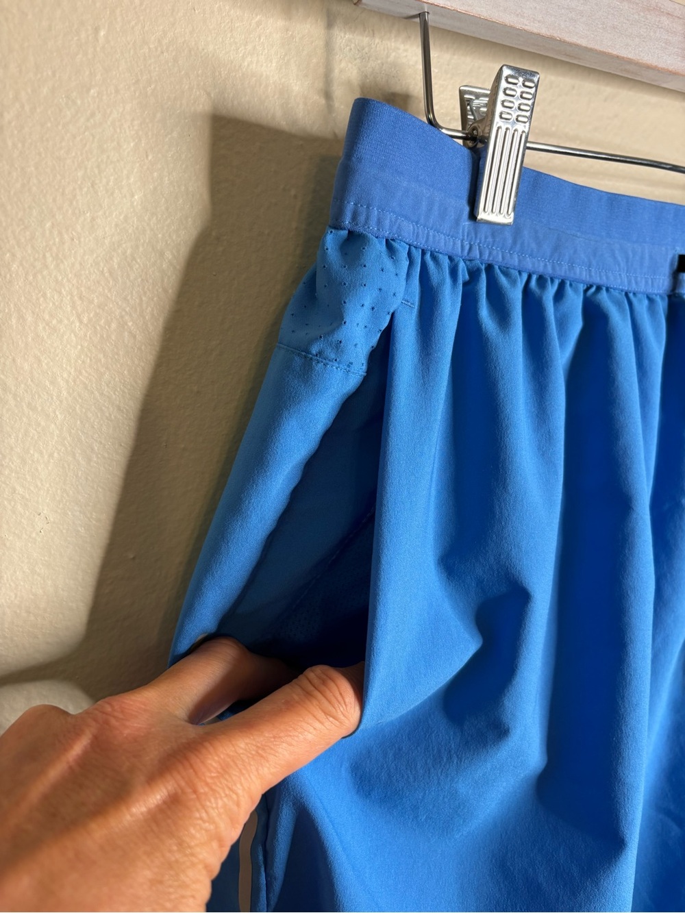Nike Dri-FIT Challenger Running Shorts XL Blue Athletic Running Training Gym - Picture 4 of 16